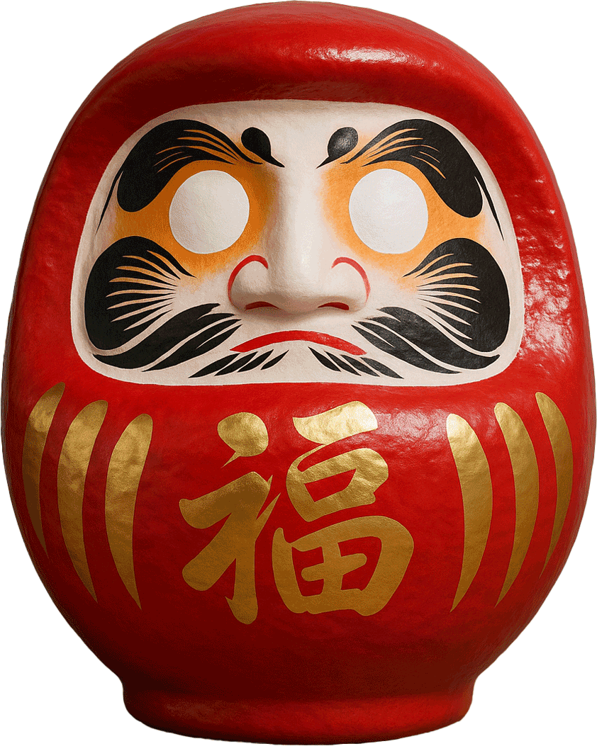 Animierter Daruma