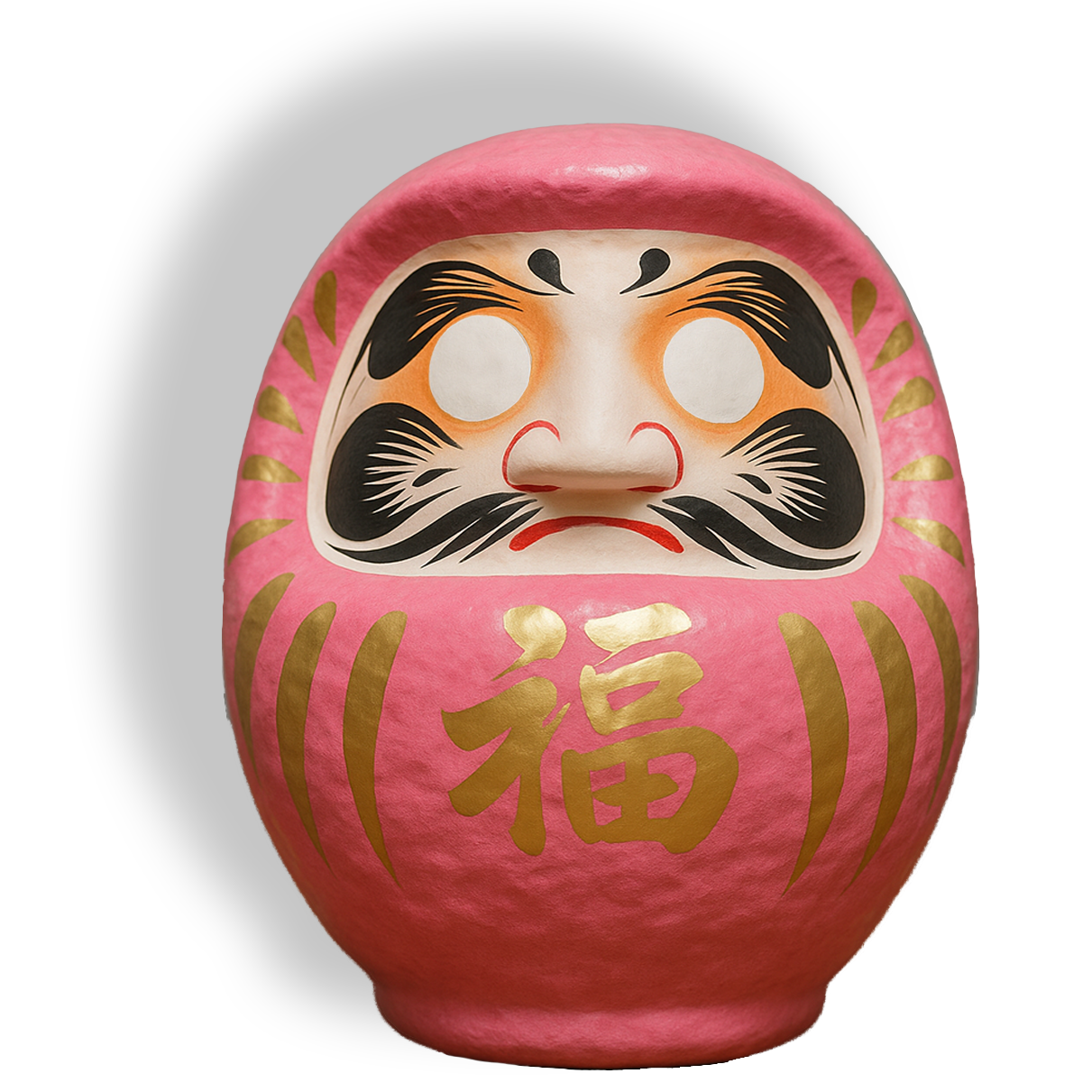 Rosa Daruma – Liebe und Romantik